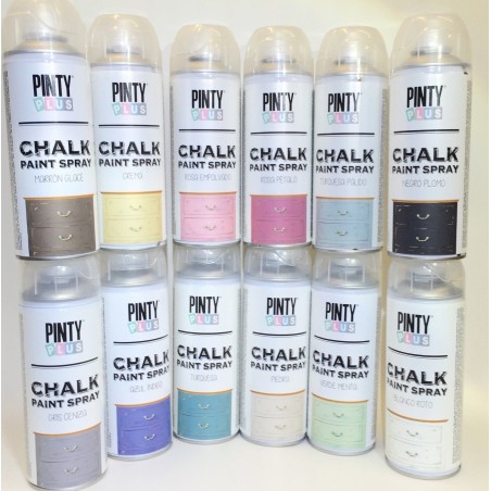 Pulvériser De La Peinture À La Craie
