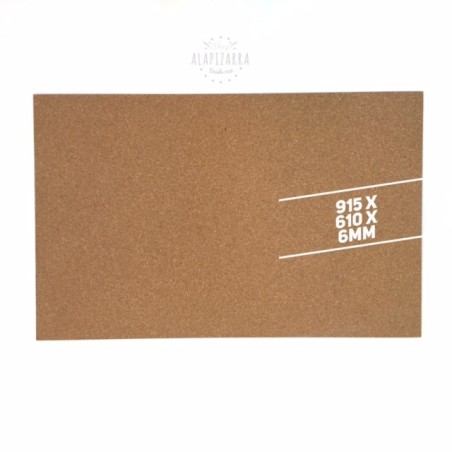 Plancha corcho adhesivo