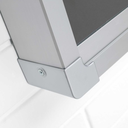 Vitrina Anuncios Corcho Tapizado