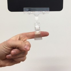 Soporte pinza plastico 100mm