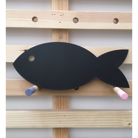 Pizarra pez 
