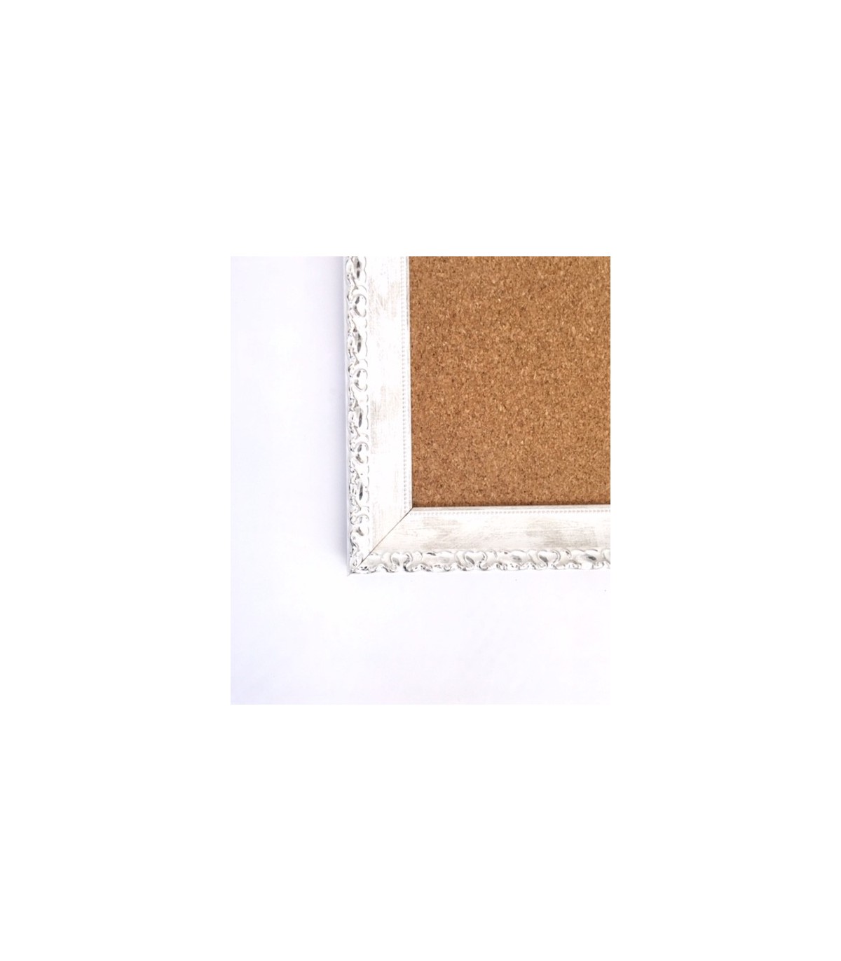  AkTop Tablón de anuncios de corcho de 12 x 12 pulgadas, paquete  de 4 tableros de corcho con marco blanco, pequeño tablero cuadrado para  pared, mini azulejos de corcho grueso con