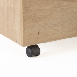 Descubre el nuevo mueble con pizarra a 2 caras con ruedas