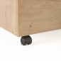 Mueble pizarra móvil 2 caras