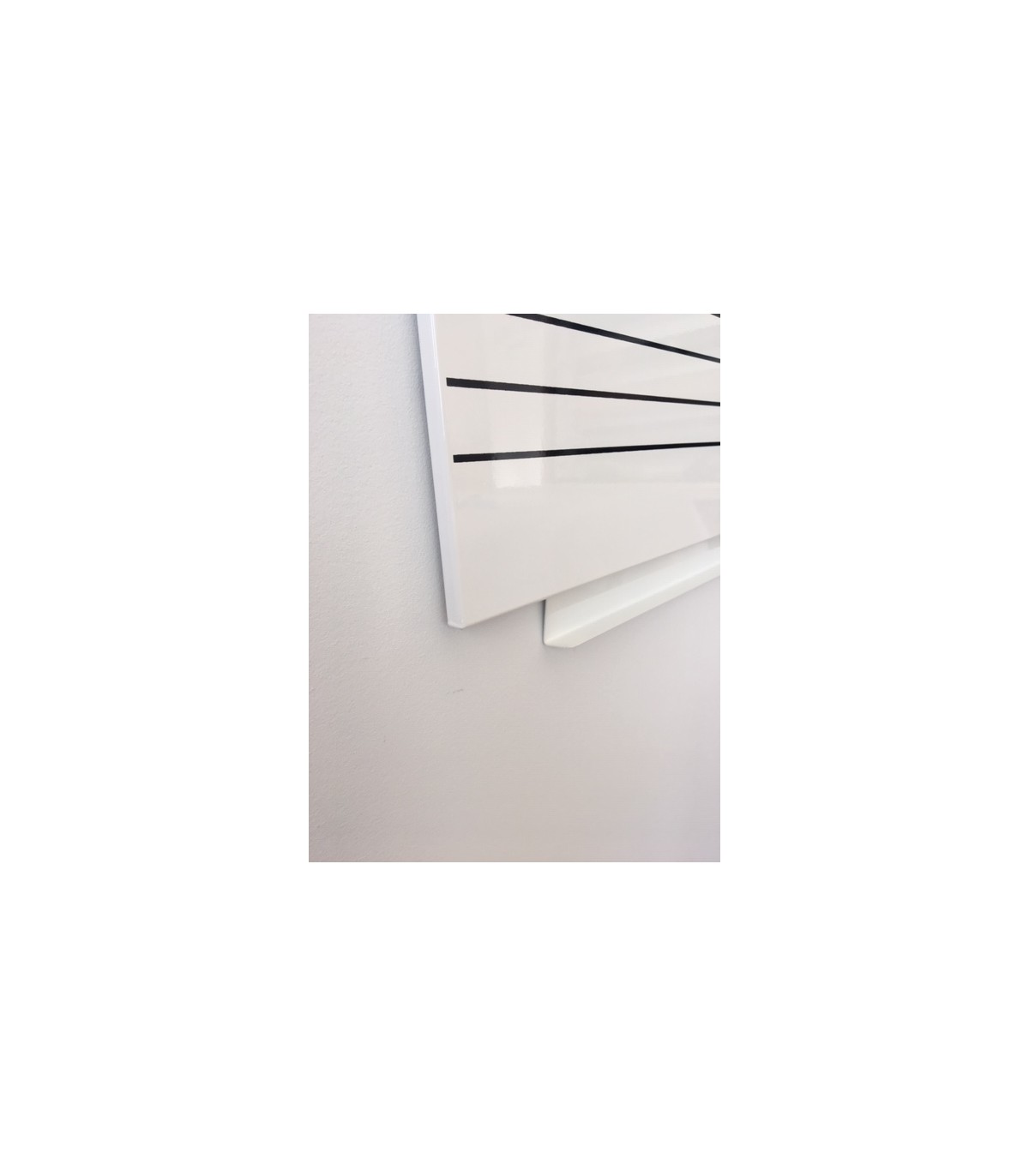 Tableau magnétique blanc sans cadre - 100 x 150 cm - ROCADA