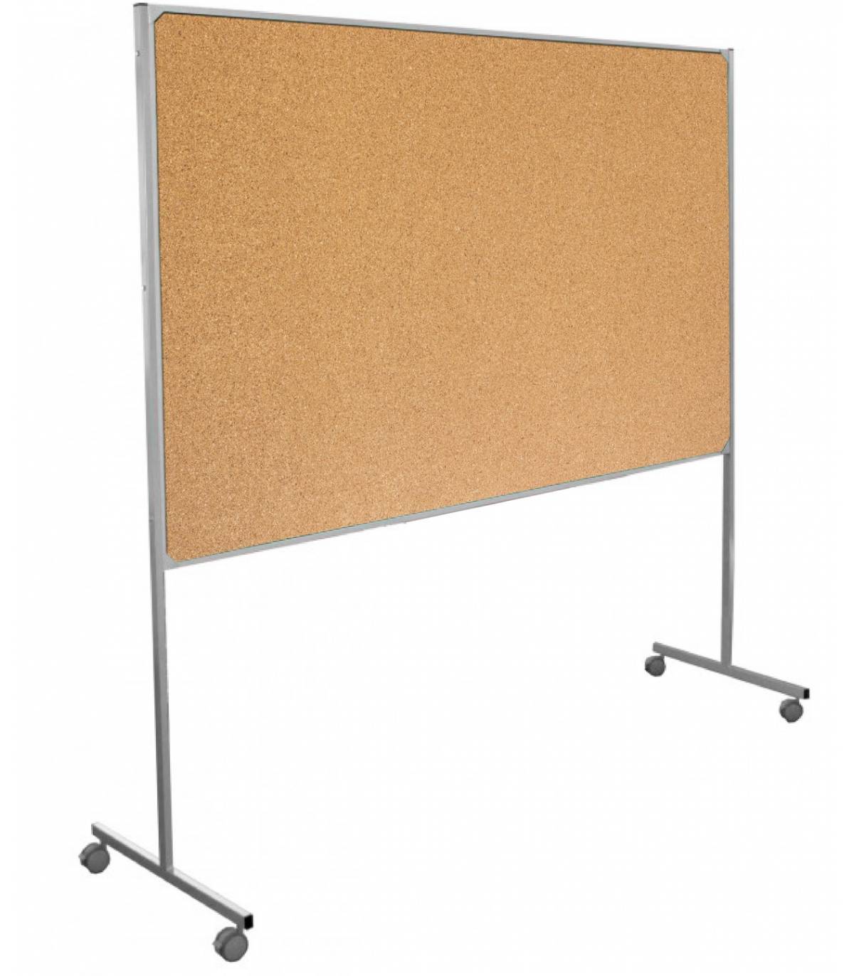 Pizarra Corcho 40x60 cms - tablero panel anuncios - 2 caras