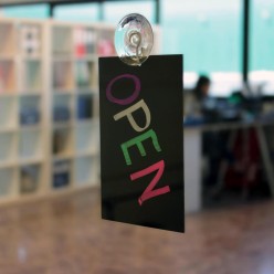 Pizarras 2 caras con Ventosa