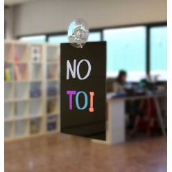 Pizarras 2 caras con Ventosa