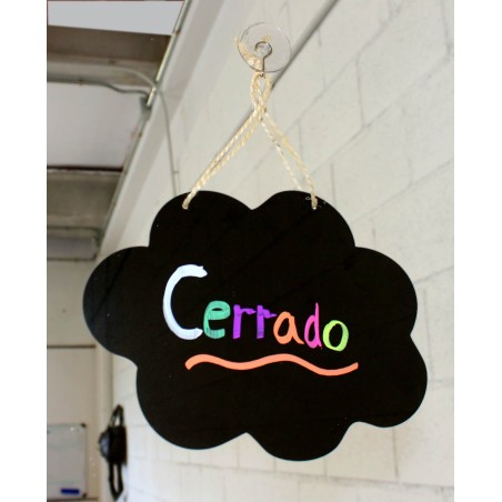 PIZARRA NUBE ABIERTO CERRADO