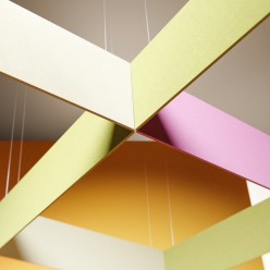 Panel anuncios para uso con pines o chinchetas en divertido colores.