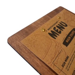 Descubre nuestra carta menú con tornillos económica ideal restaurantes
