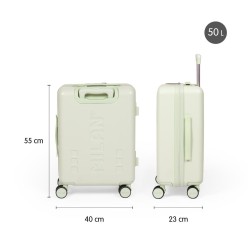 Maleta Rígida Milán Goma 430: El Icono del Diseño en tu Equipaje. ¡Viaja con Estilo!