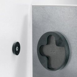 Pizarra de Cristal Negra Magnética Sin Marco | Diseño Moderno y Elegante