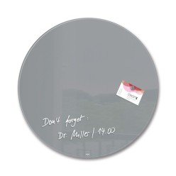Pizarra Circular Gris