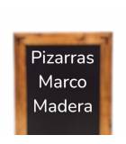 Pizarras Marco Madera
